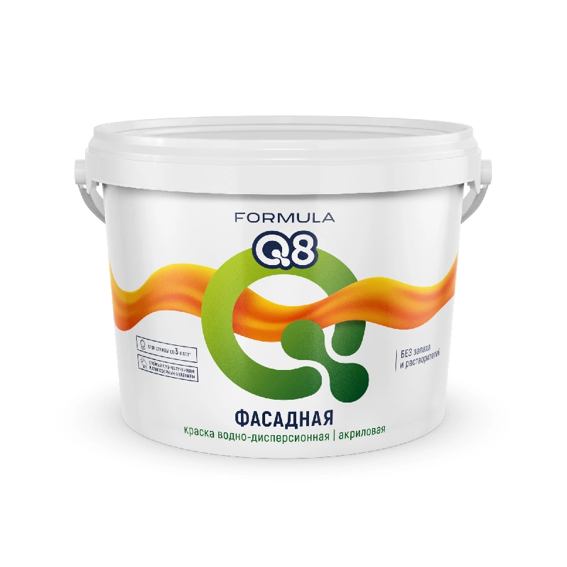 Краска Фасадная "Formula Q8" (5 кг)