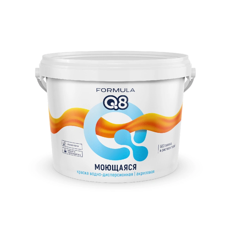 Краска Моющаяся "Formula Q8" (5 кг)