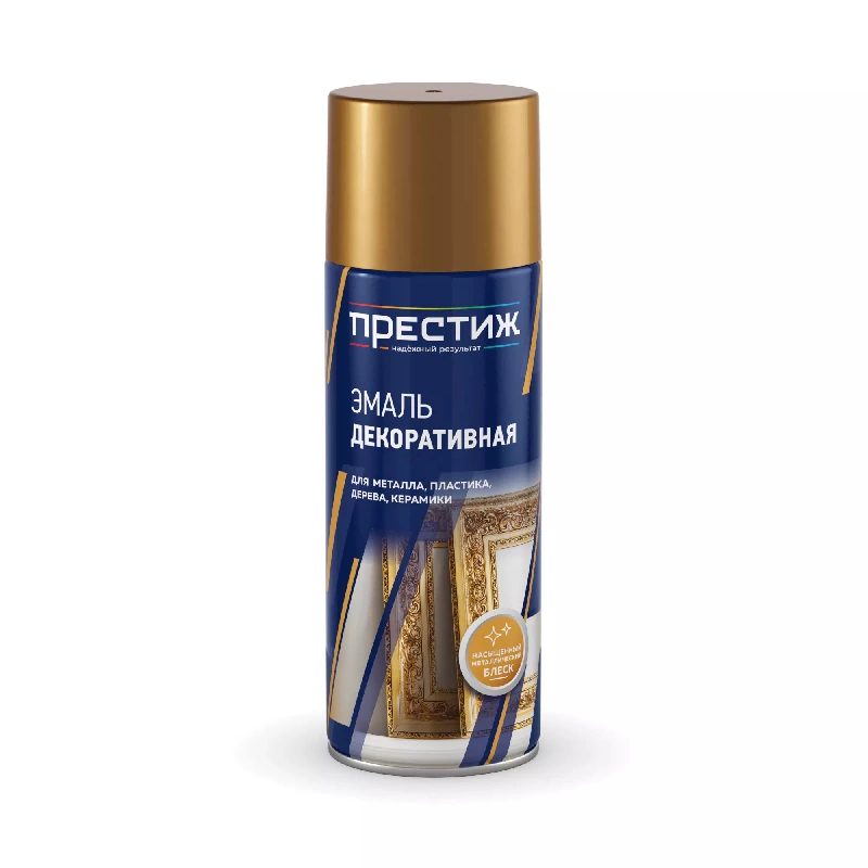 Аэрозоль ЭФФ Металлик "Престиж" Gold Metallic (425 мл)