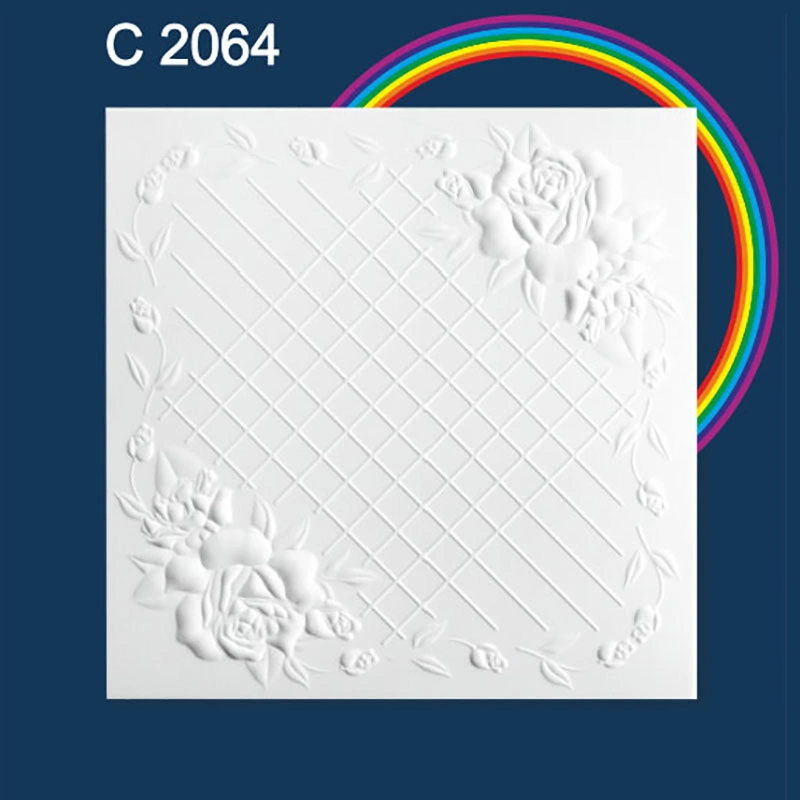 С2064 Белая Плита потолочная "Солид" (40 м²)