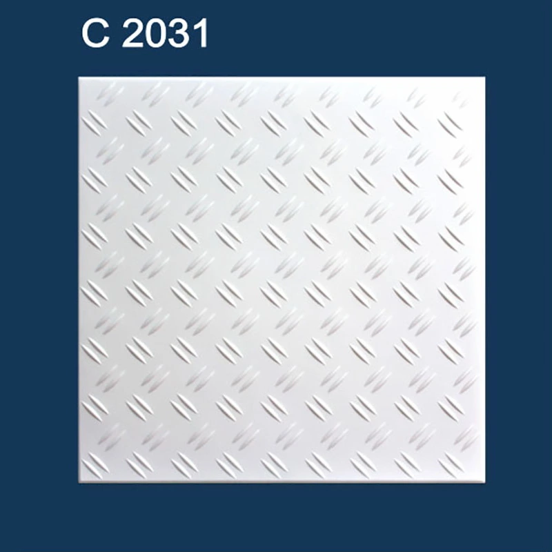 С2031 (36 м.кв) Белая Плита потолочная "Солид"