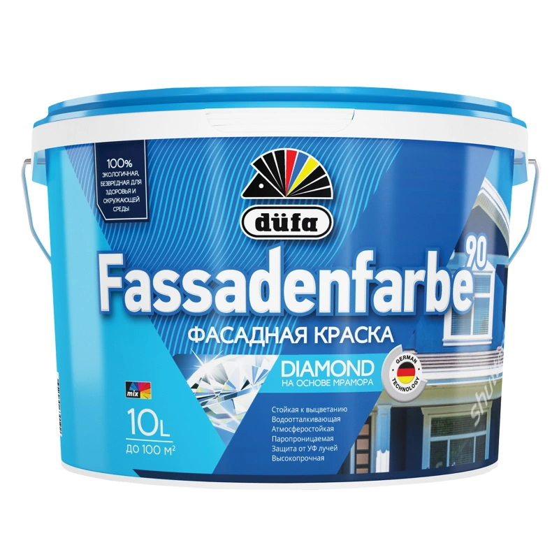 Краска «Fassadenfarbe» RD90 "Dufa" (10 л)
