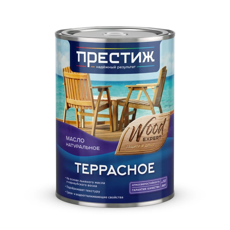 Террасное масло натуральное "Престиж" (0,9 л)