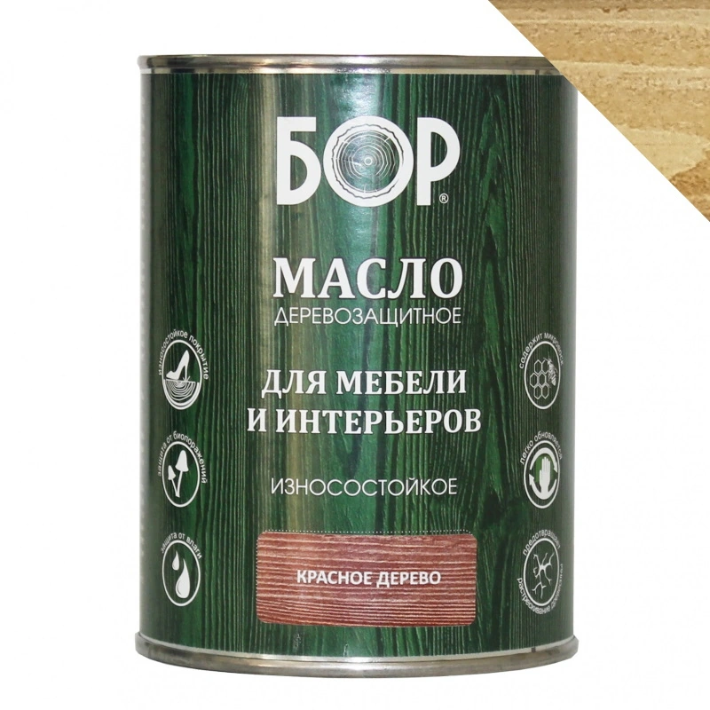 Масло деревозащитное для мебели и интерьеров Орегон "Бор" (0,64 кг)
